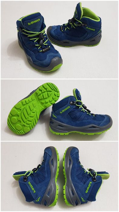 Ghete LOWA Robin QC Gtx Mid Junior GORE-TEX, mărimea 26 EU unisex