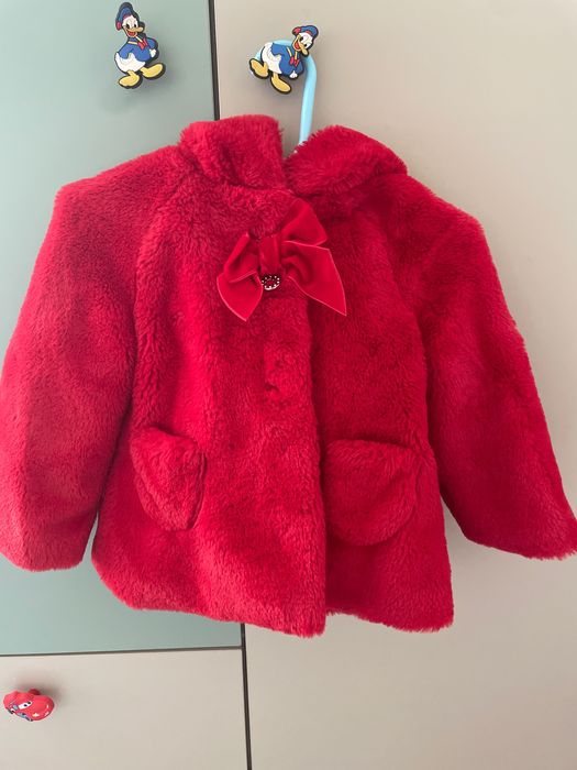 Червено палтенце Mayoral