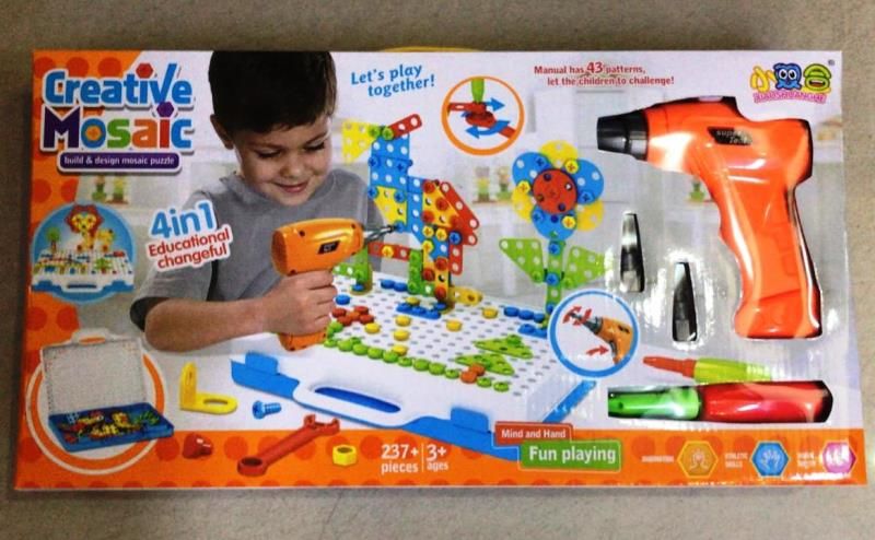 Конструктор-мозаика Creative Mosaic 237 деталей игрушка