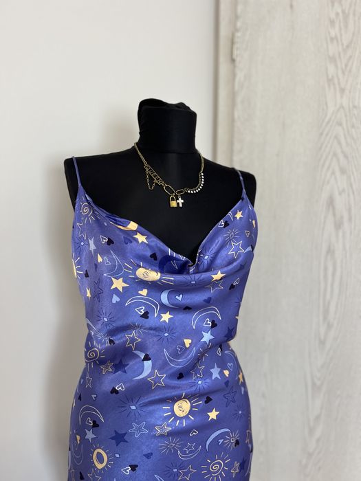 Rochie satin Zara, marimea M