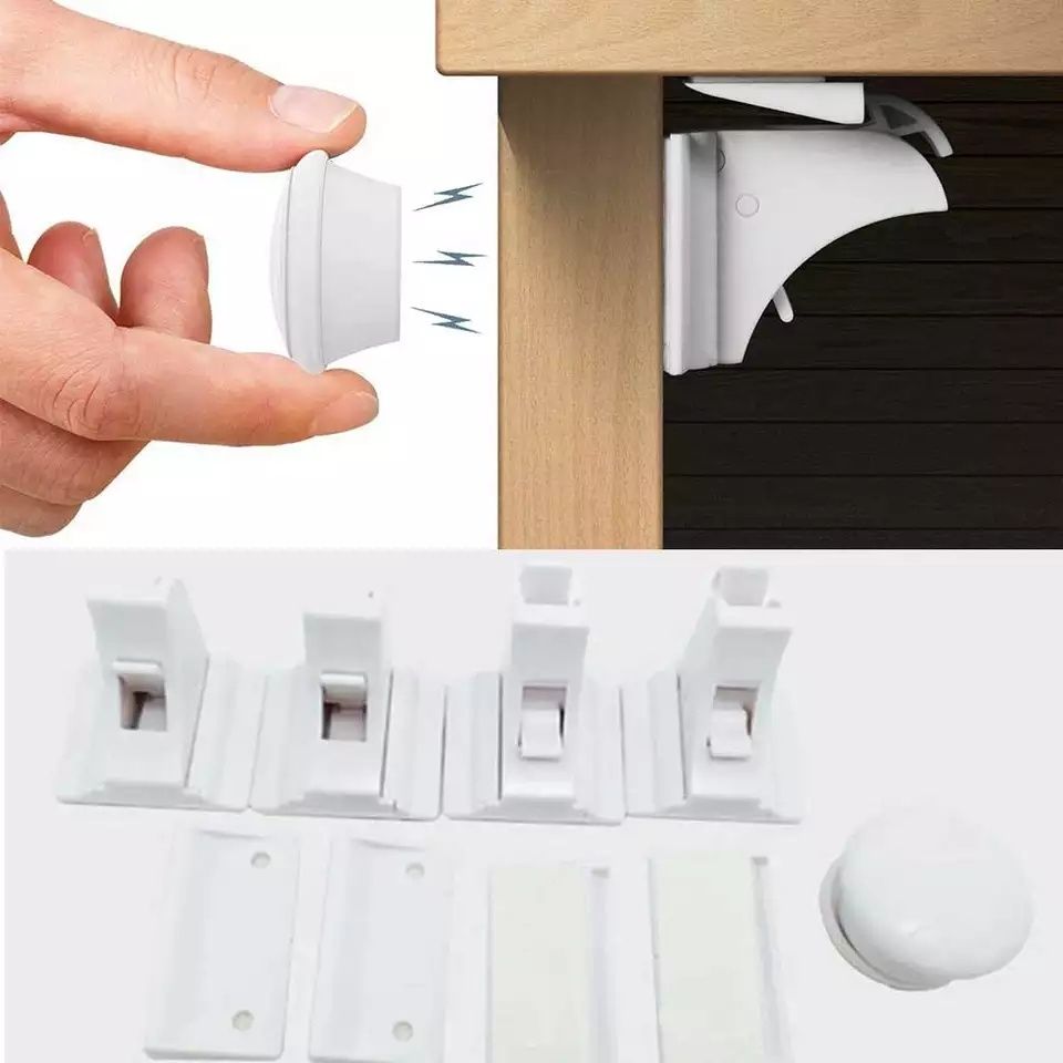 Încuietori magnetice protectie copii sertare uși siguranta dulap