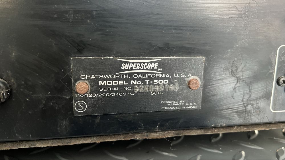 Тунер Superscope T-500