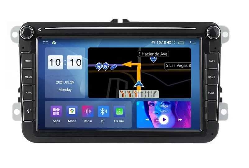 Navigatie 8GB RAM Carplay VW Golf 5 6 Passat B6 B7 CC Tiguan Jetta T6