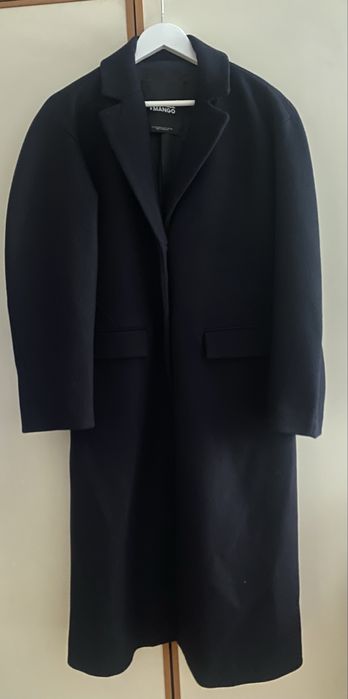 Палто Massimo Dutti, Mango, вълна