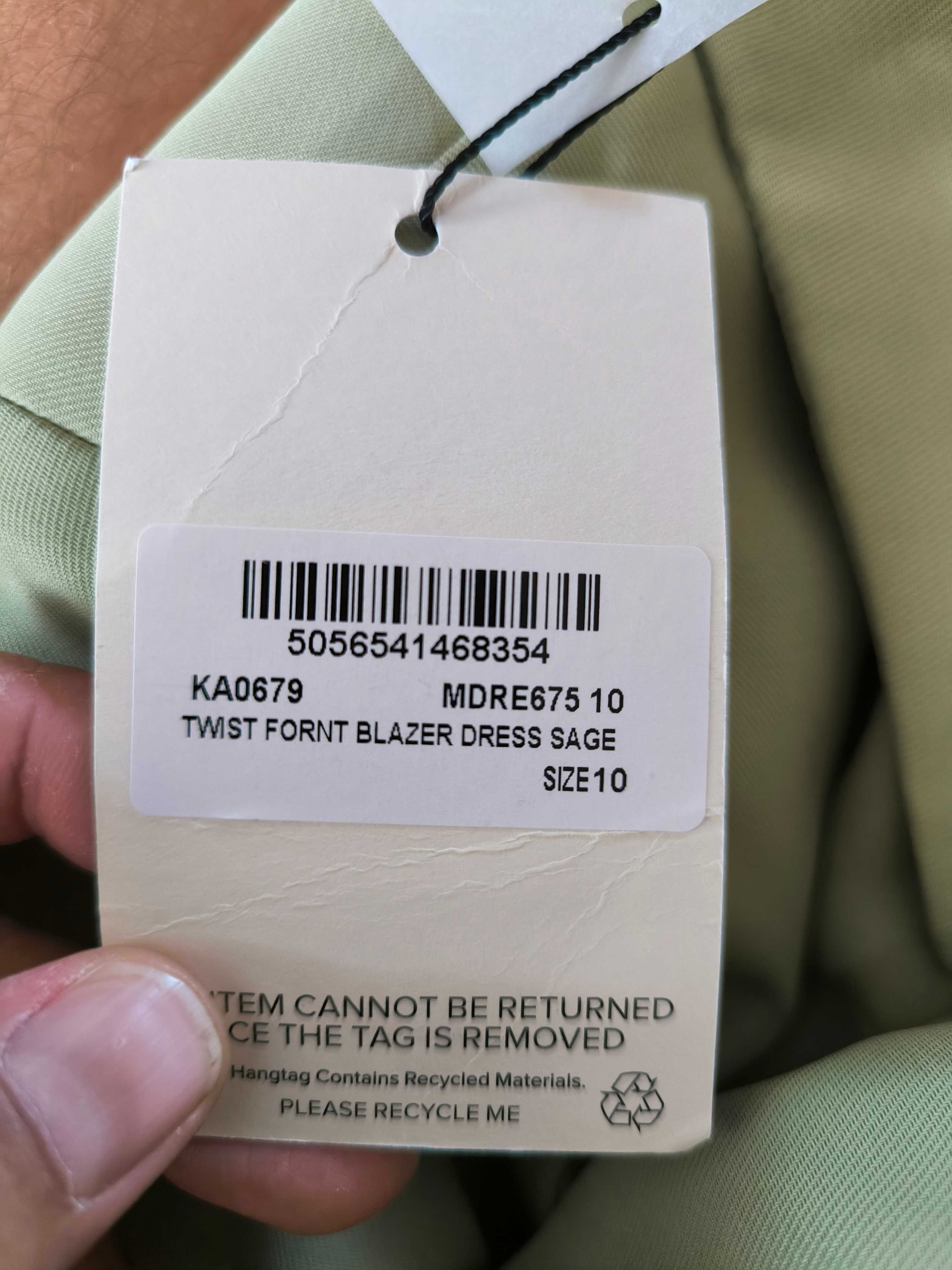 KAIIA brand twisted blazer dress