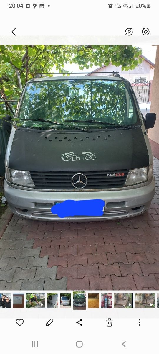 Vând vito an de fab 2002  motor 2.2 cdi 122 cp