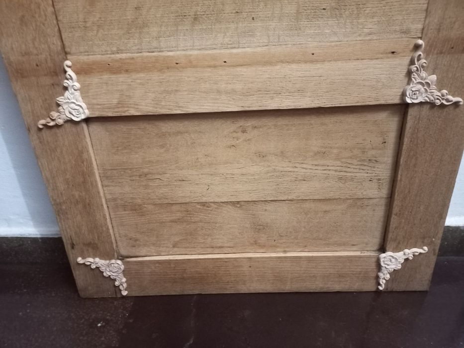 Oglinda veche decorativa vintage anii 1900 lemn masiv