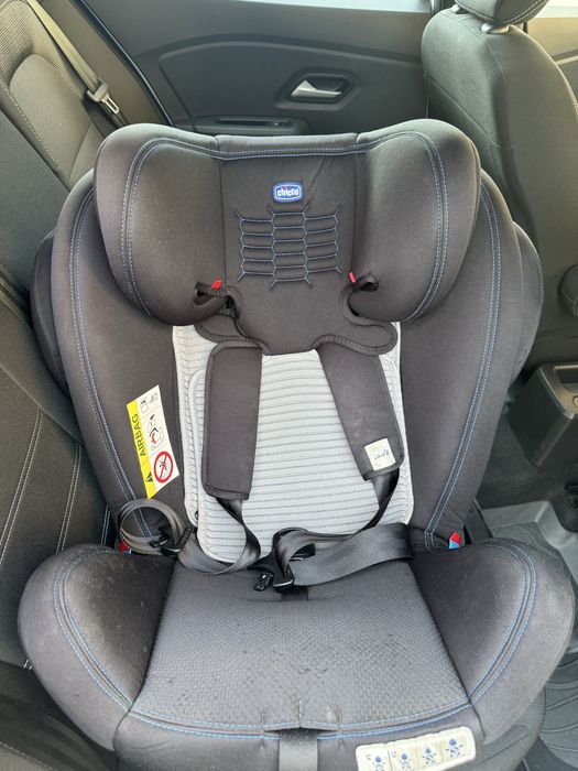 Scaun auot rotativ cu Isofix, Chicco Unico Plus Black Air