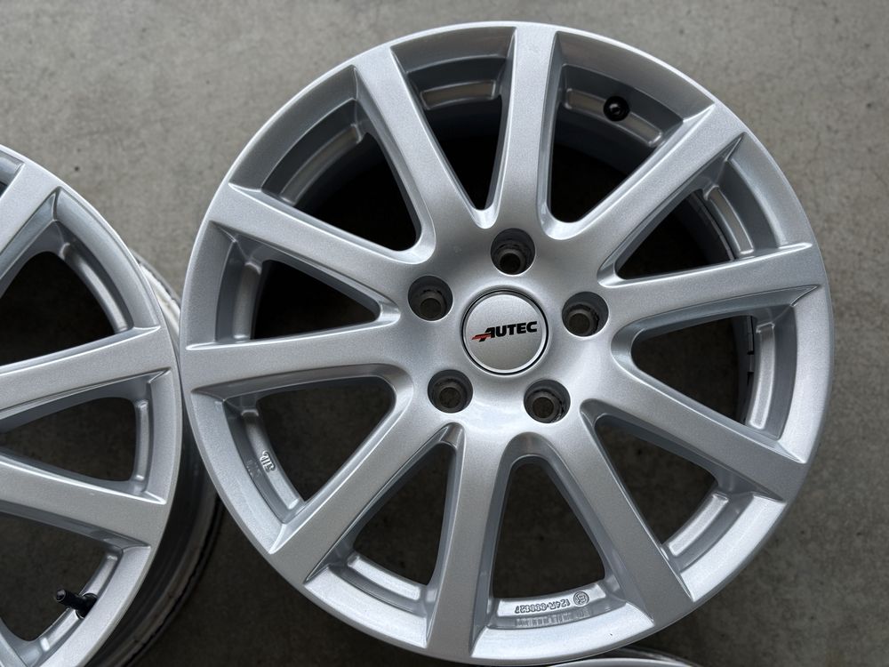 4бр. КАТО НОВИ 16” Джанти 5х112 “AUTEC” -VW/AUDI/VAG- 6,5Jx16- ET46