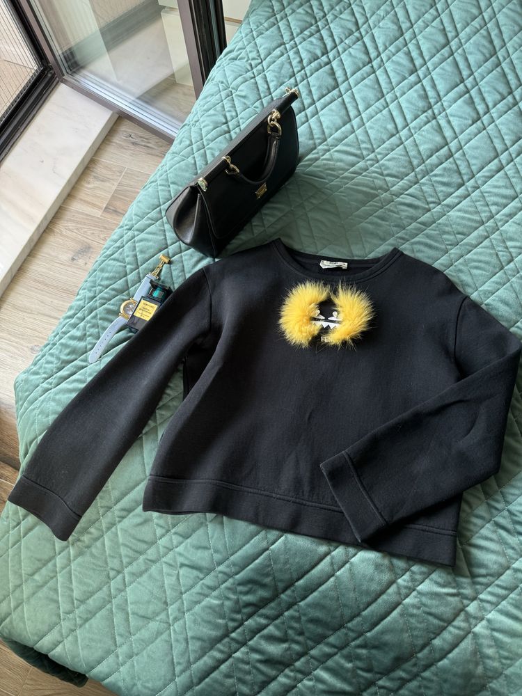 Pulover dama Fendi original, marimea S-M 42 Reducere, urgent