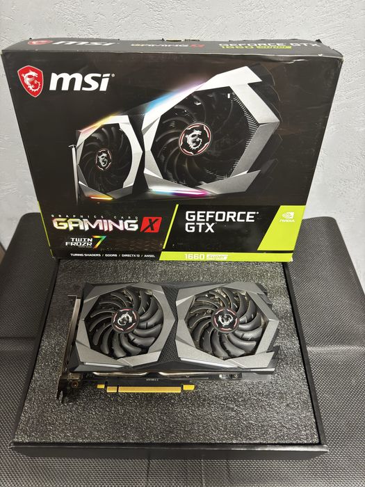 MSI GeForce GTX 1660 super Gaming cel mai bun model din gama