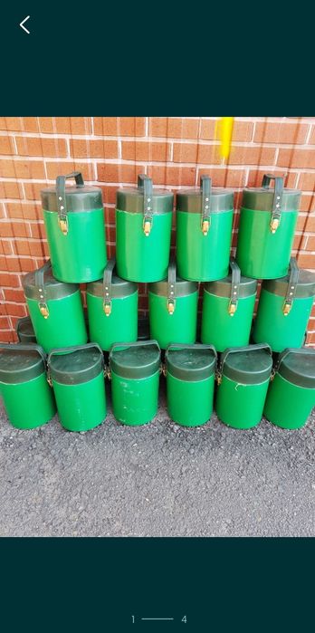 Термос полевой три секции