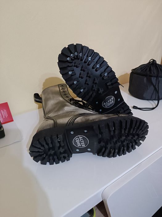 Кубинки Altercore - 351 Lace up boot - Silver coloured 38