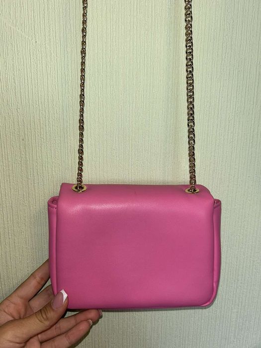 Малка дамска розова чанта