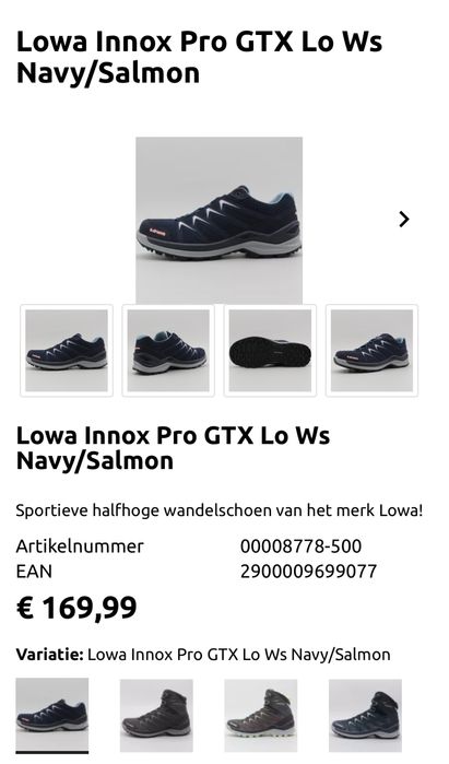 Туристически обувки LOWA INNOX PRO GORE-TEX .Номер 37.5
