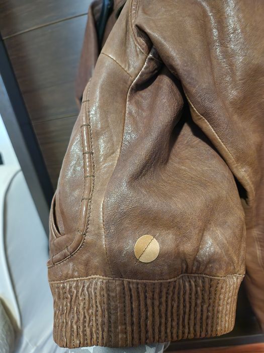 Geaca piele Hugo Boss