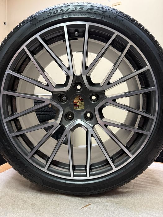 Jante Originale Porsche Cayenne , model SPYDER , pe 21 cu anv. IARNA !