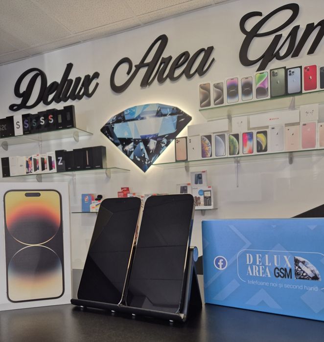 Iphone 14 Pro / Space Black/Gold / 128/512 GB / DeluxGSM