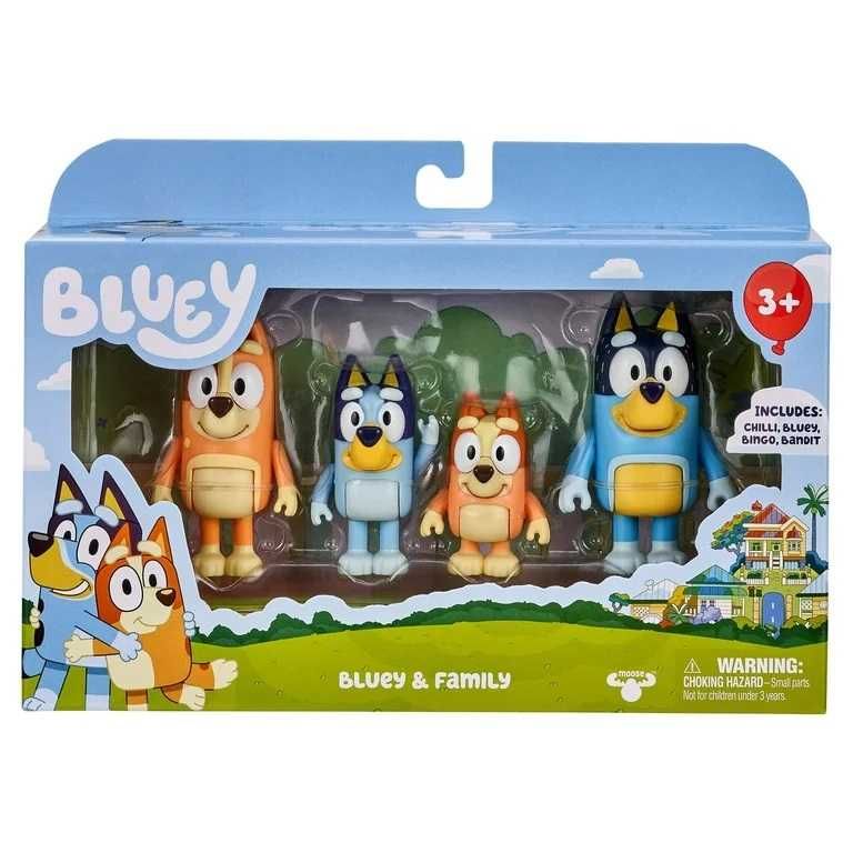 Комплект Фигурки Блуи и Бинго, Фигурки за игра Bluey and Bingo