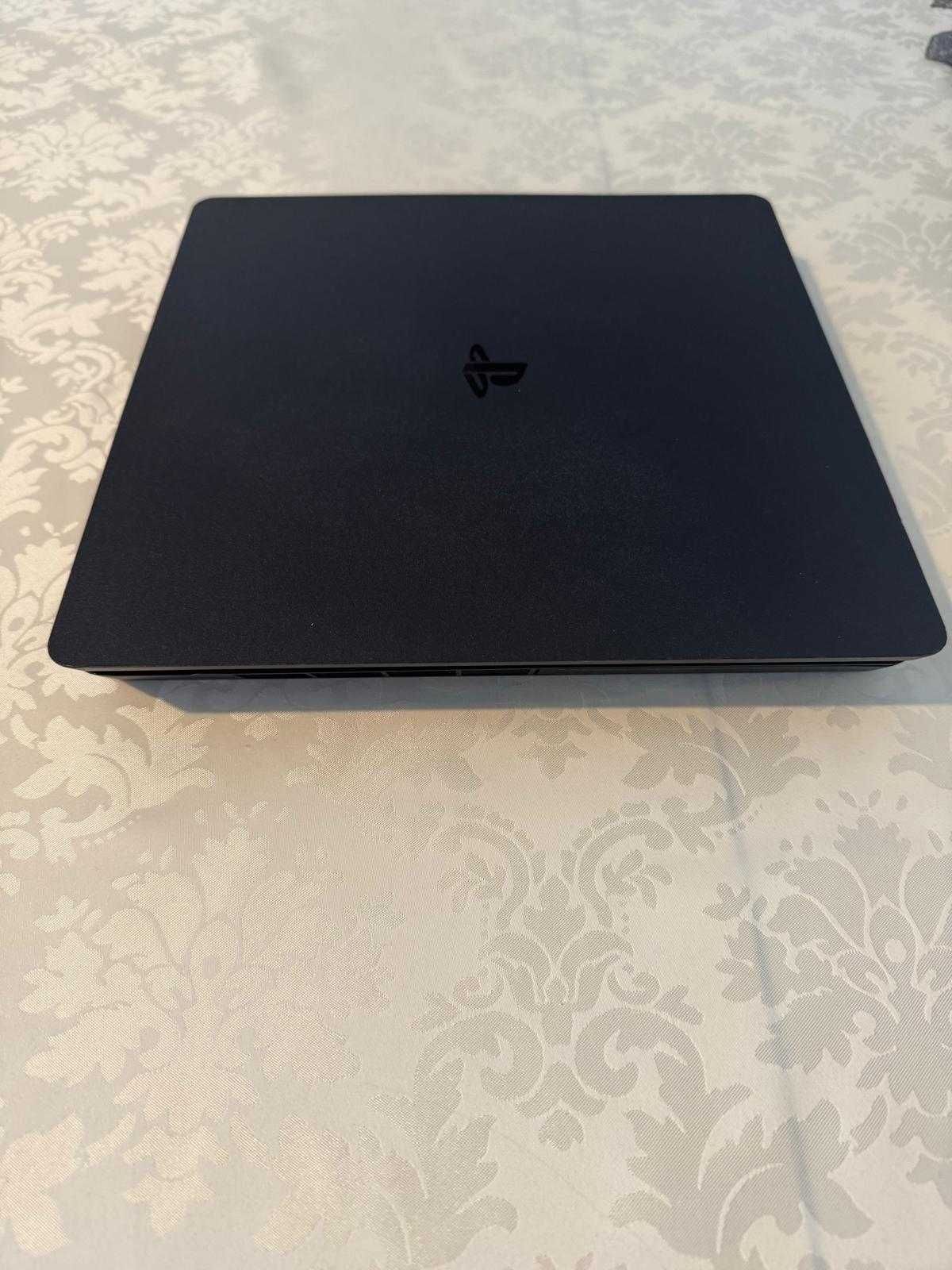 PS4 Slim 1TB + 2 Controlere + 7 Jocuri TOP – Funcționează Perfect!