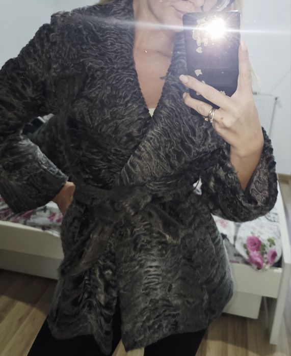 Blană naturală de astrahan