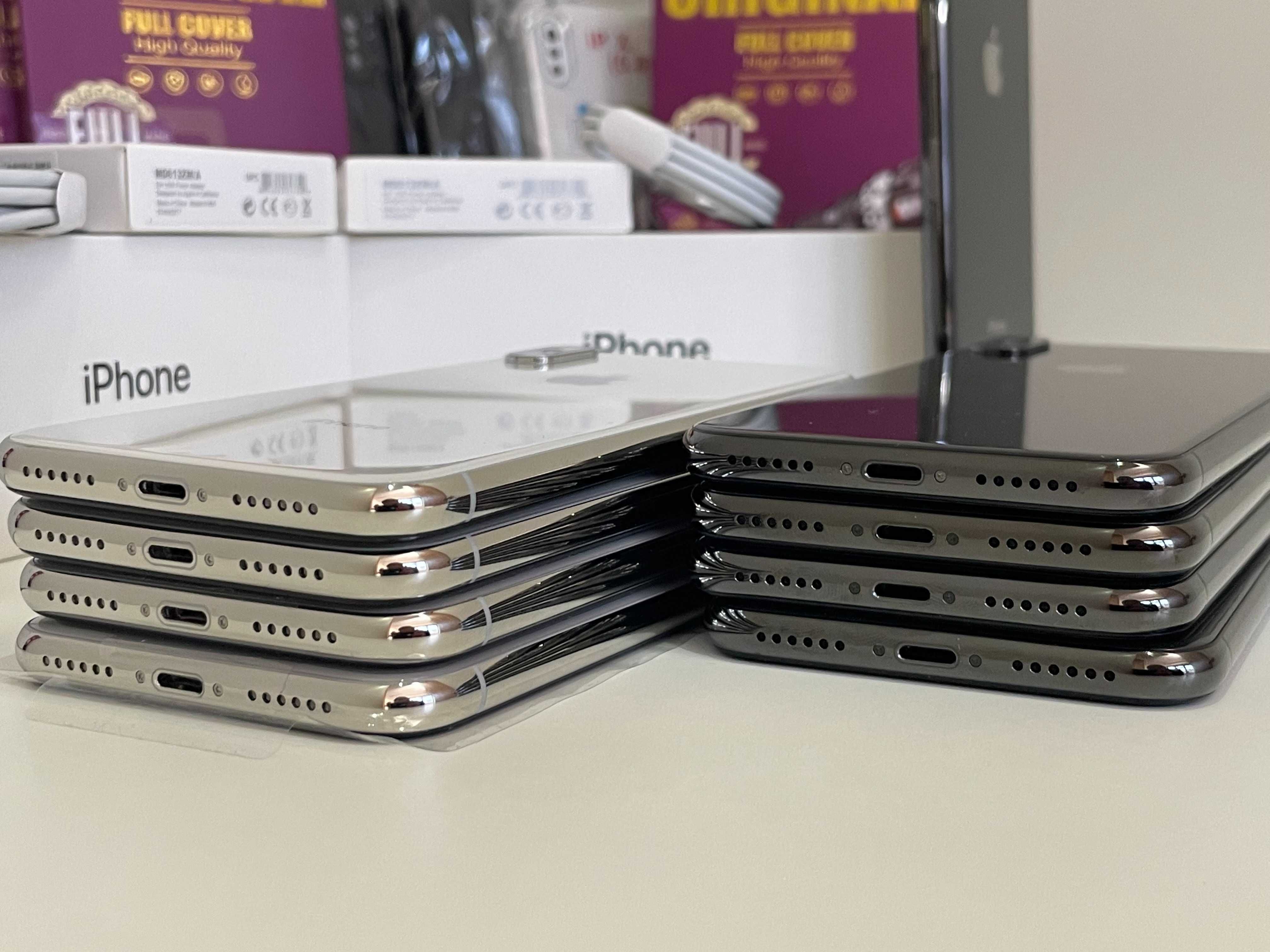 Iphone X 64GB - 6 месеца ГАРАНЦИЯ и Подаръци/Лизинг