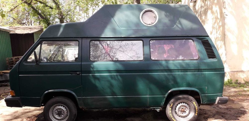 VW T3 Autoturism 8 locuri cu PAT Deasupra - Culoare Verde