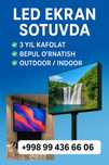 Led Ekran Sotiladi – Reklama, To‘y, Tadbirlar Uchun Ideal Tanlov!