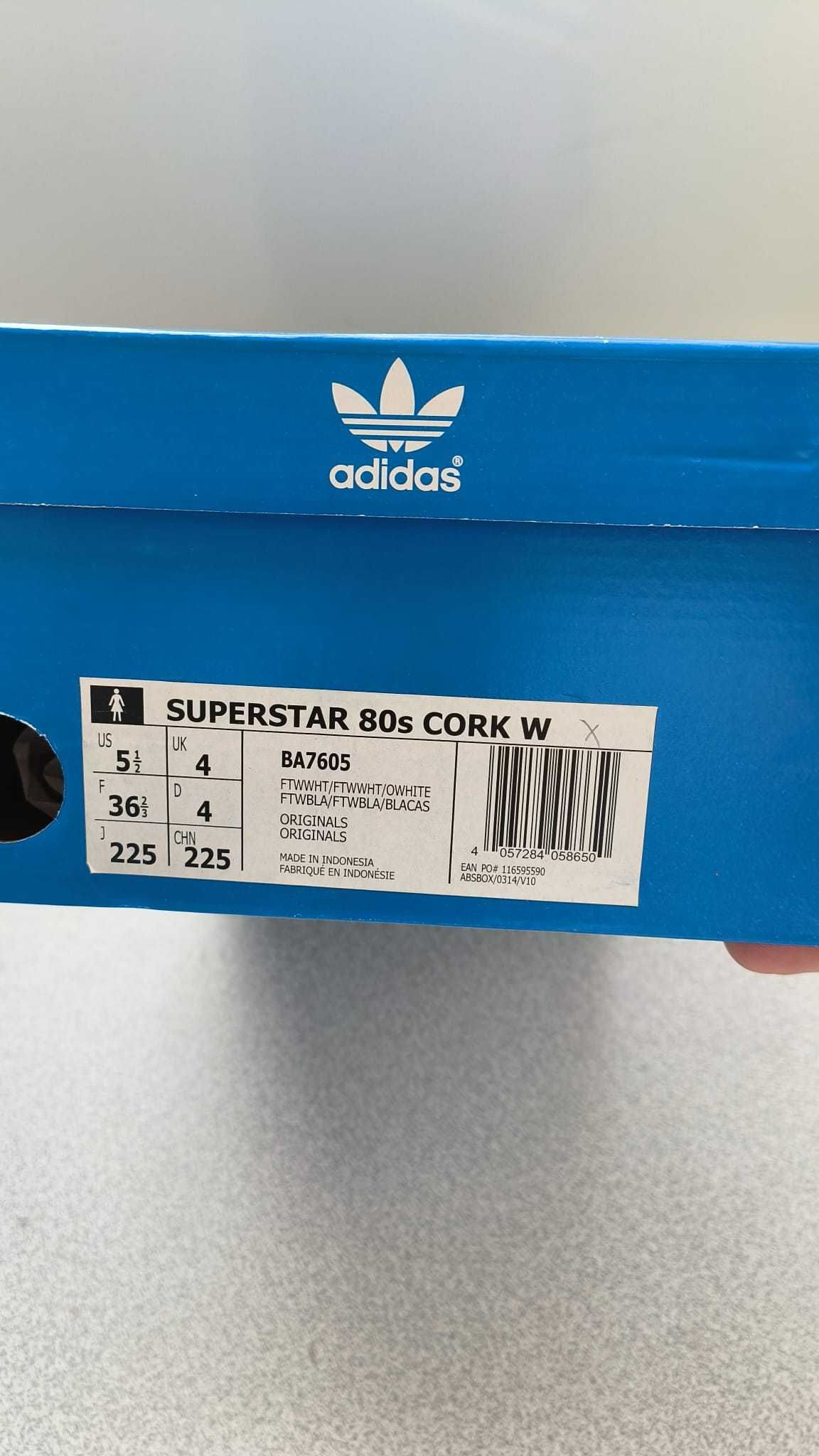Adidas Superstar 80`s Cork - NOU - Oferta - 200 ron