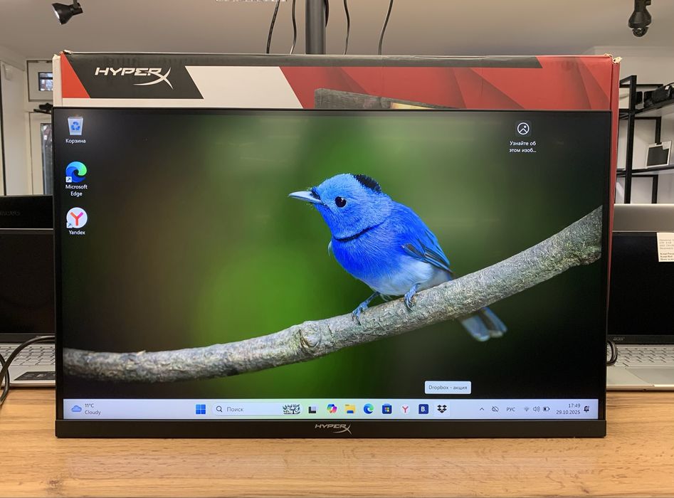 Монитор HyperX Armada 27", 64V69AA, QHD, 165 Гц, 10965/А10