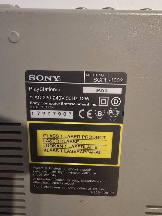 PS1 SCPH-1002 iesiri audio RCA nu citeste