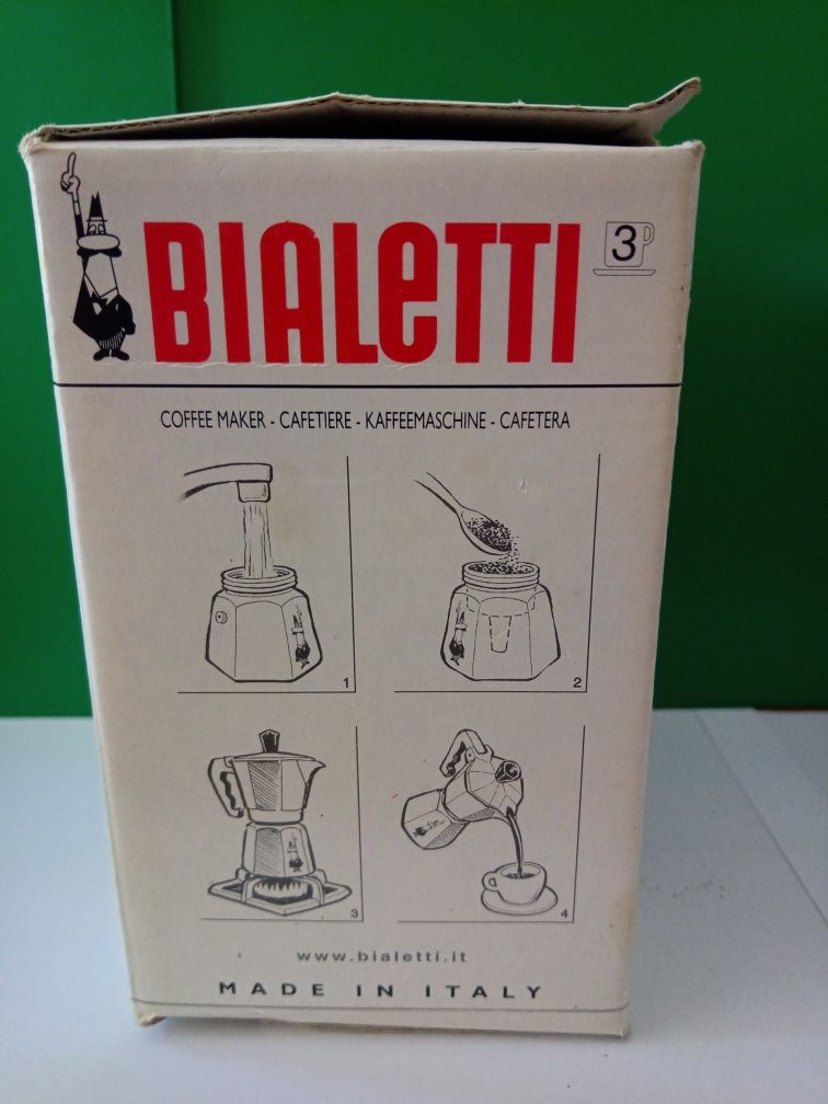 Кафеварка BIALETTI Moka Express Алуминий Made in Itali