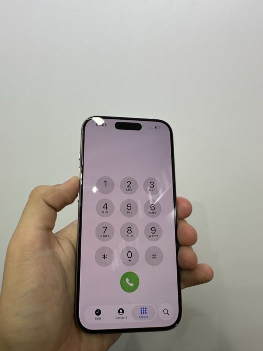 iphone 15 pro natural 128 gb 85 % korobka bor