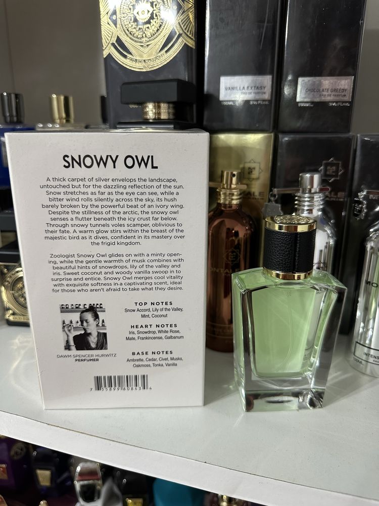 Parfum Zoologist Snowy Owl SIGILAT 60ml extrait de parfum