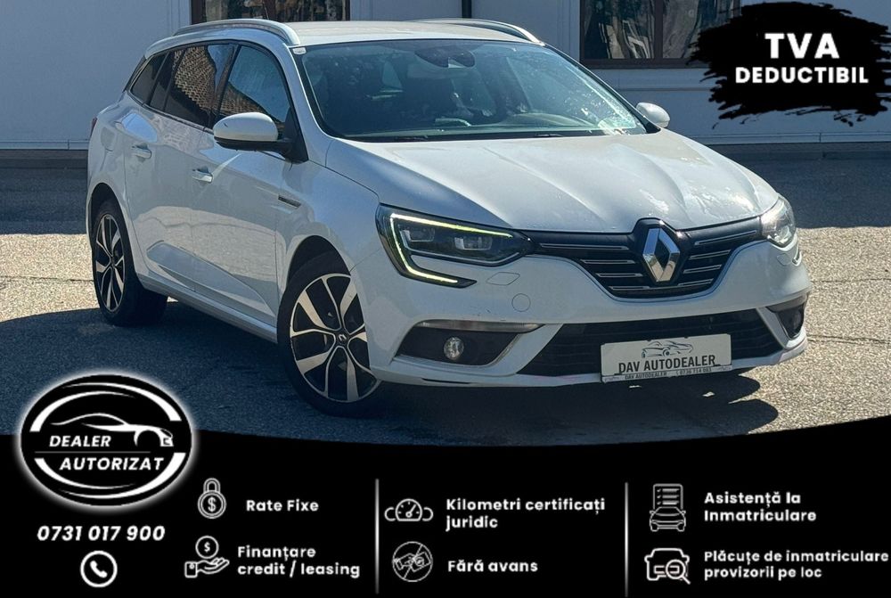 Renault Megane Garantie 12 luni, posibilitate leasing/creditare