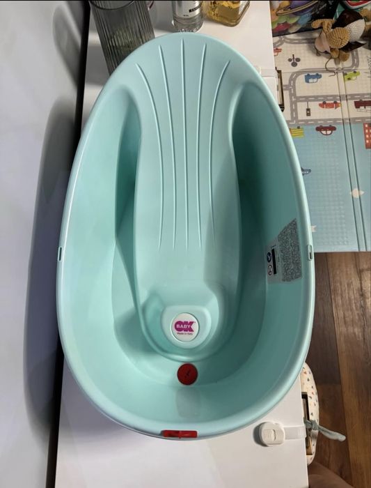 Cada/ cadita bebe cu termostat