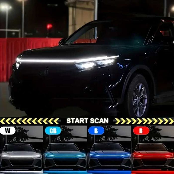 Lumini de zi Banda led pentru capotă auto