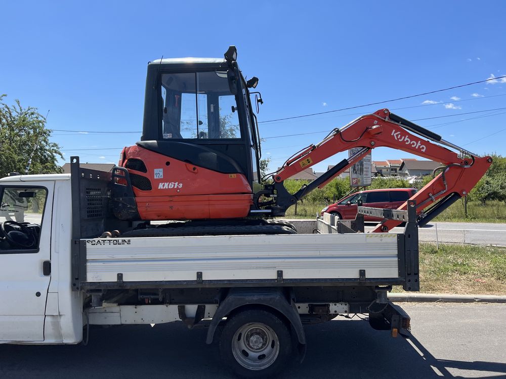 Inchiriez mini excavator 3,5t fundați demolări canalizari fose