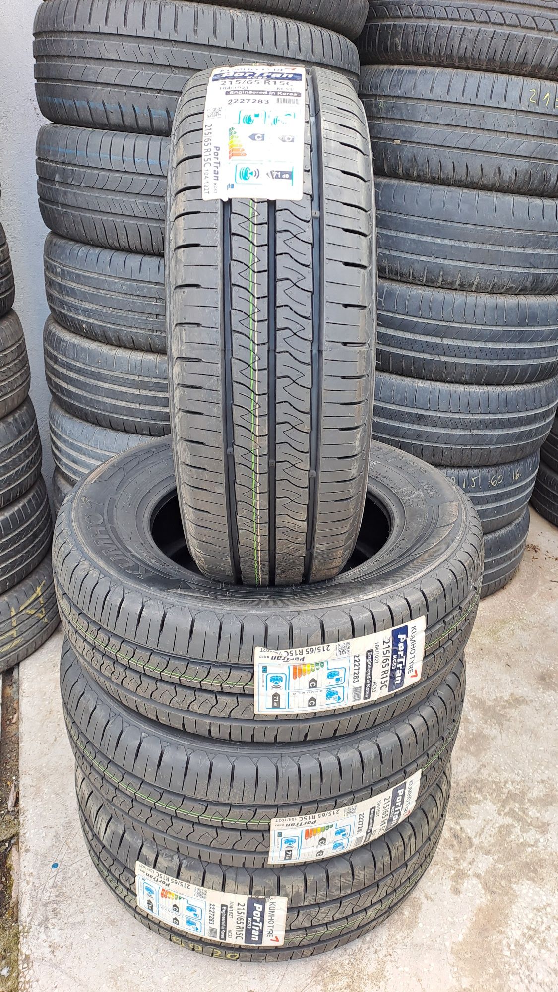 Anvelope noi vara 215 65 r15c KUMHO