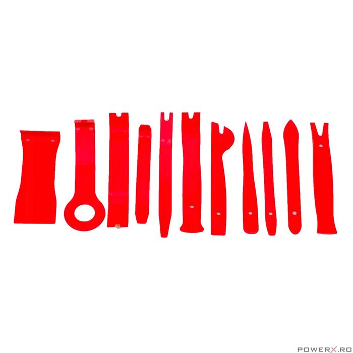 Set extractoare auto pentru tapiterie, benzi auto 11 elemente Verke