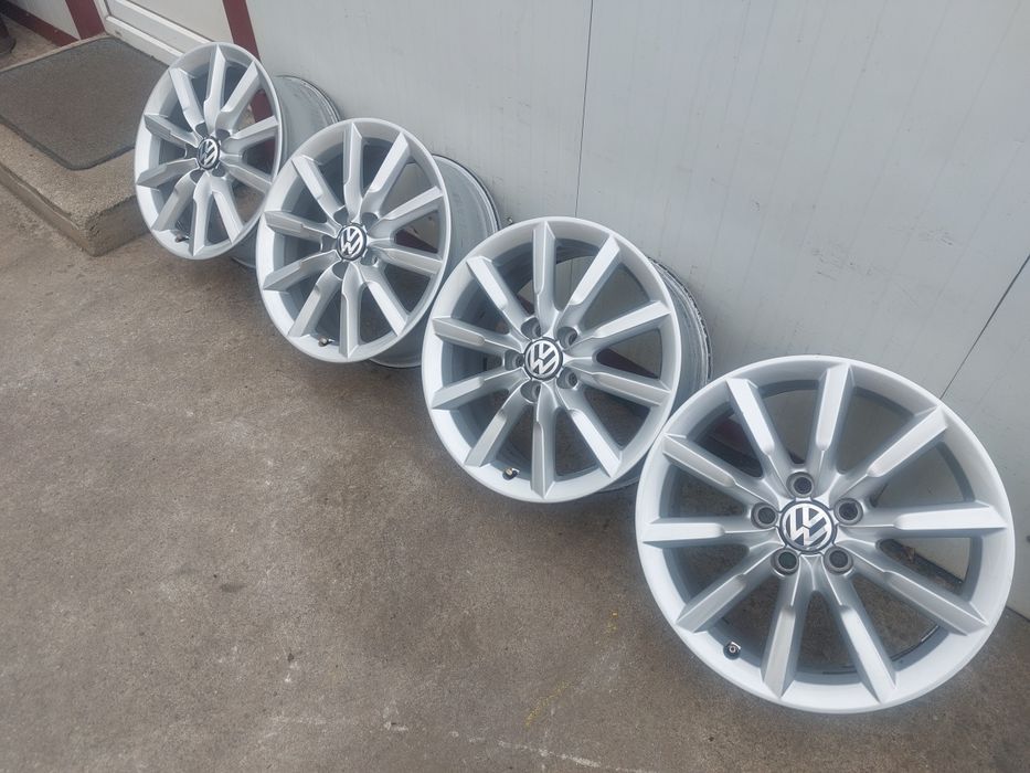 Jante aluminiu originale r17 / Vw Audi Skoda Seat / 5x112