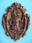 Aplica ornament panoplie veche metal transport gratuit v - schimb