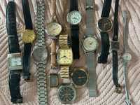 - LOT 13 CEASURI - toate functionale! Poljot, omega,wostok, fossil