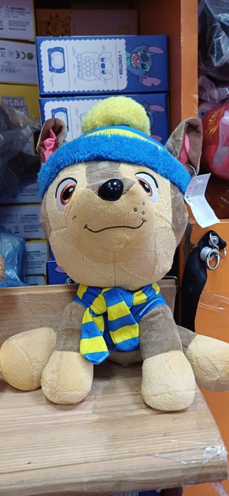 Плюшена играчка Чейс и Скай от Пес патрул 28см