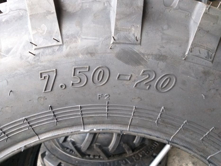 Cauciucuri noi directie u650 7.50-20 BKT anvelope tractor universal