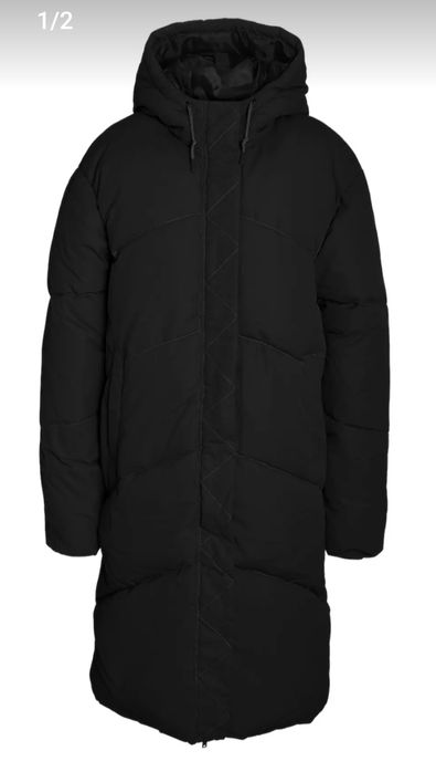 Geacă lungă și groasă de damă, mărime S/M