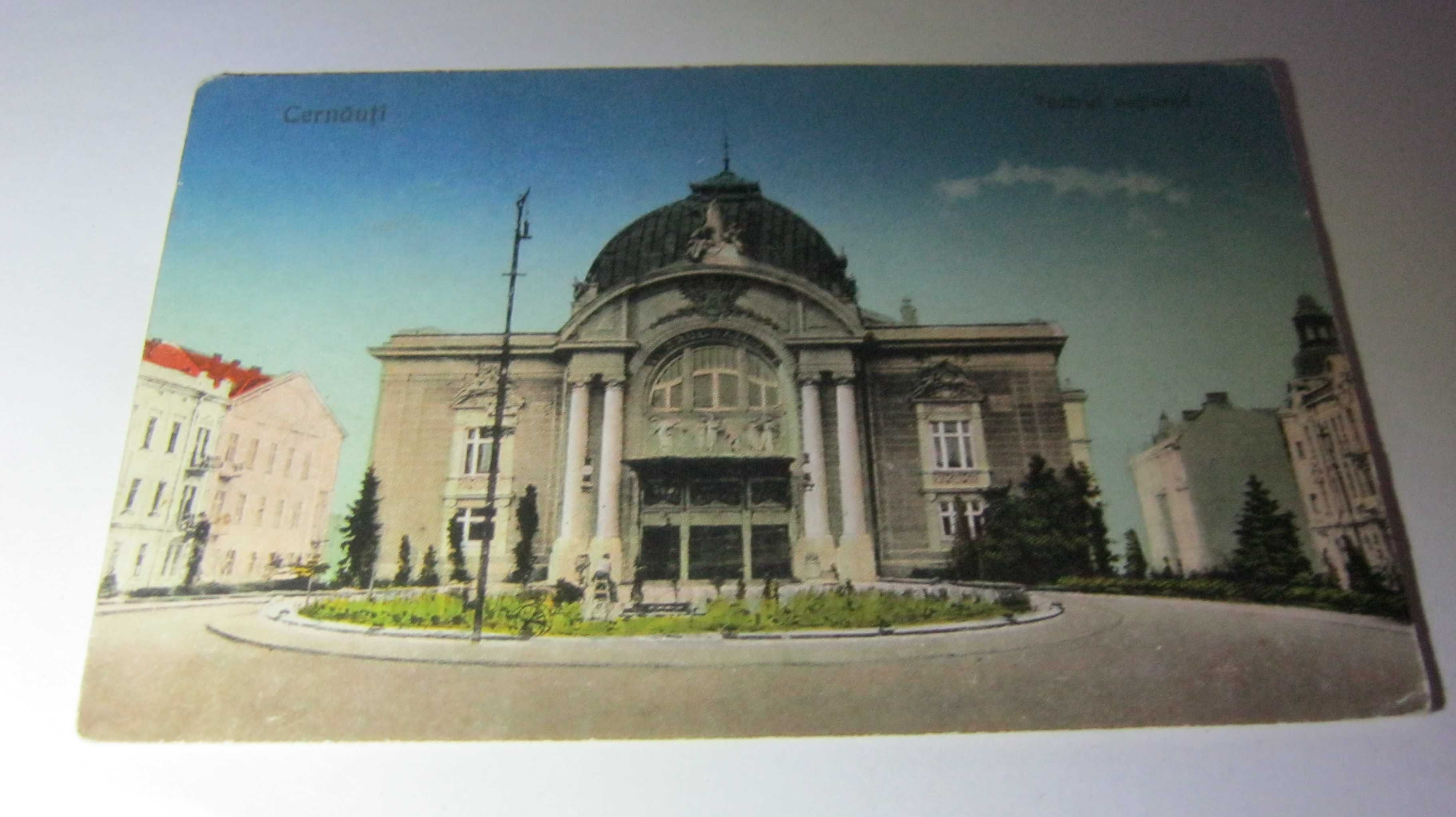 Ilustrata veche/Carte Postala,CERNAUTI,Teatrul National,cca 1930