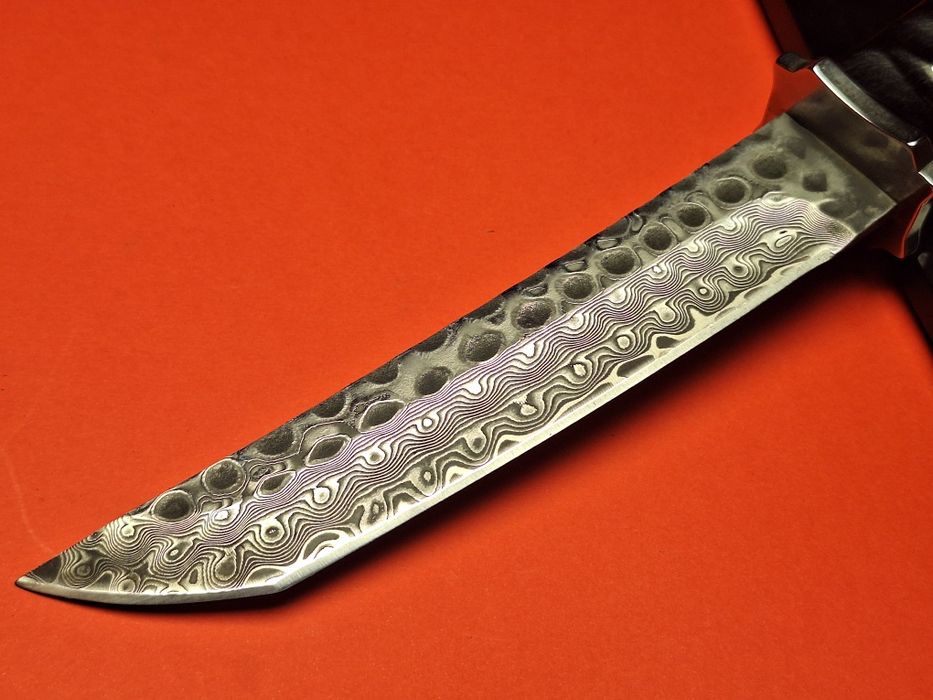 Японски нож от дамаска стомана 67 слоя и VG-10 Tanto
