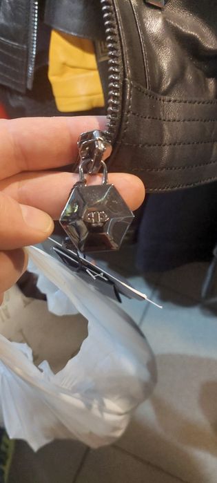 Кожено яке Philipp Plein