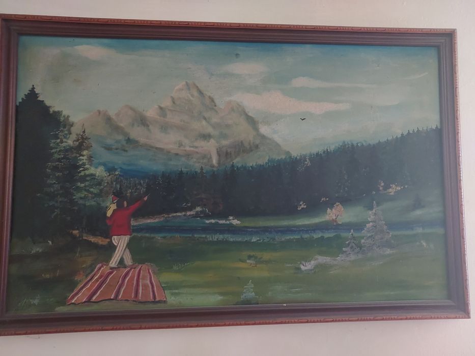 Tablou peisaj padure